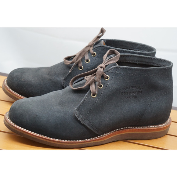 Chippewa Chukka Boots 26Cm Blk Suede 1901G07 Size 11E (Wide) main image 5
